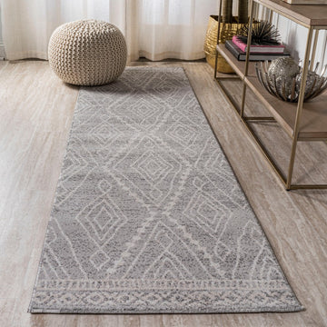 Rih Moroccan Style Diamond Area Rug